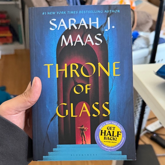 Other - Sarah J. Maas Throne of Glass - Blue Hardcover/Trade Paperback